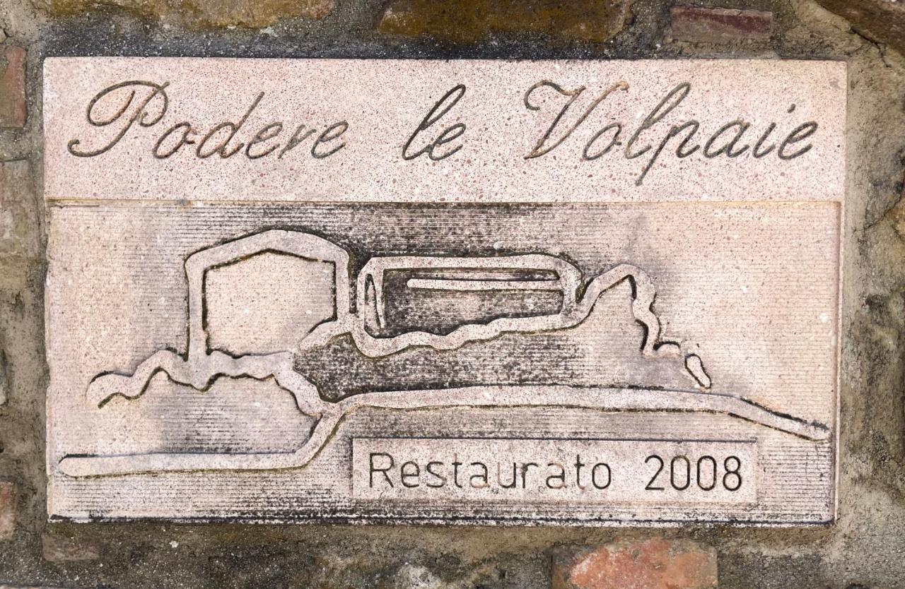 Podere Le Volpaie - Arancia Montecatini Val di Cecina Eksteriør billede